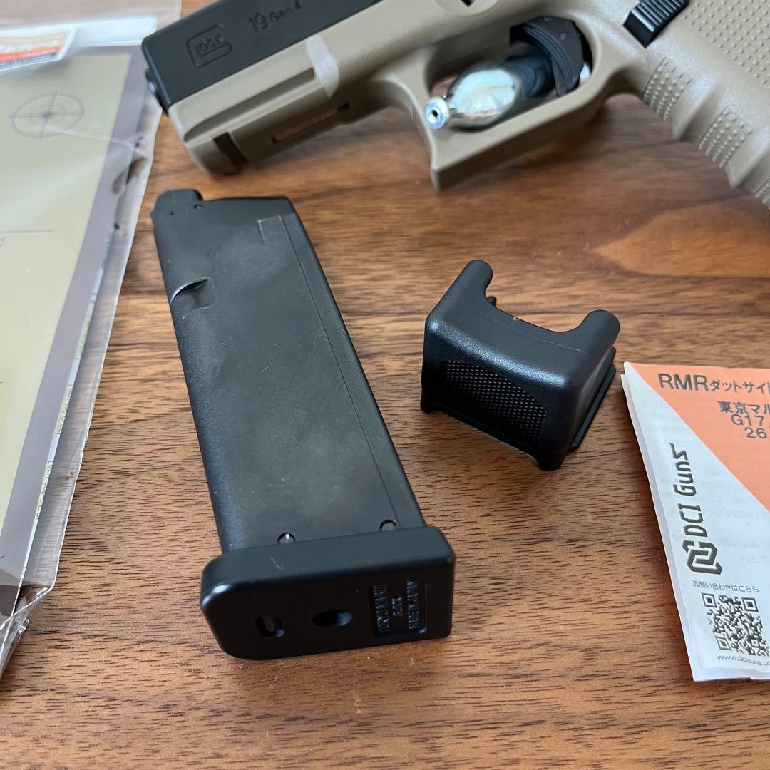 美品 グロック19 gen4 ガスガン RMRサイト付き 東京マルイ