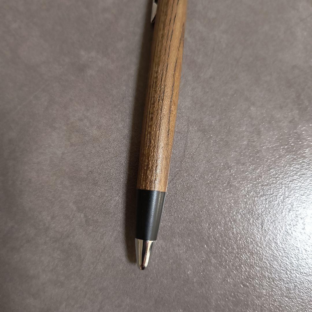 野原工芸　新型　シャーペン　神代欅　シルバー