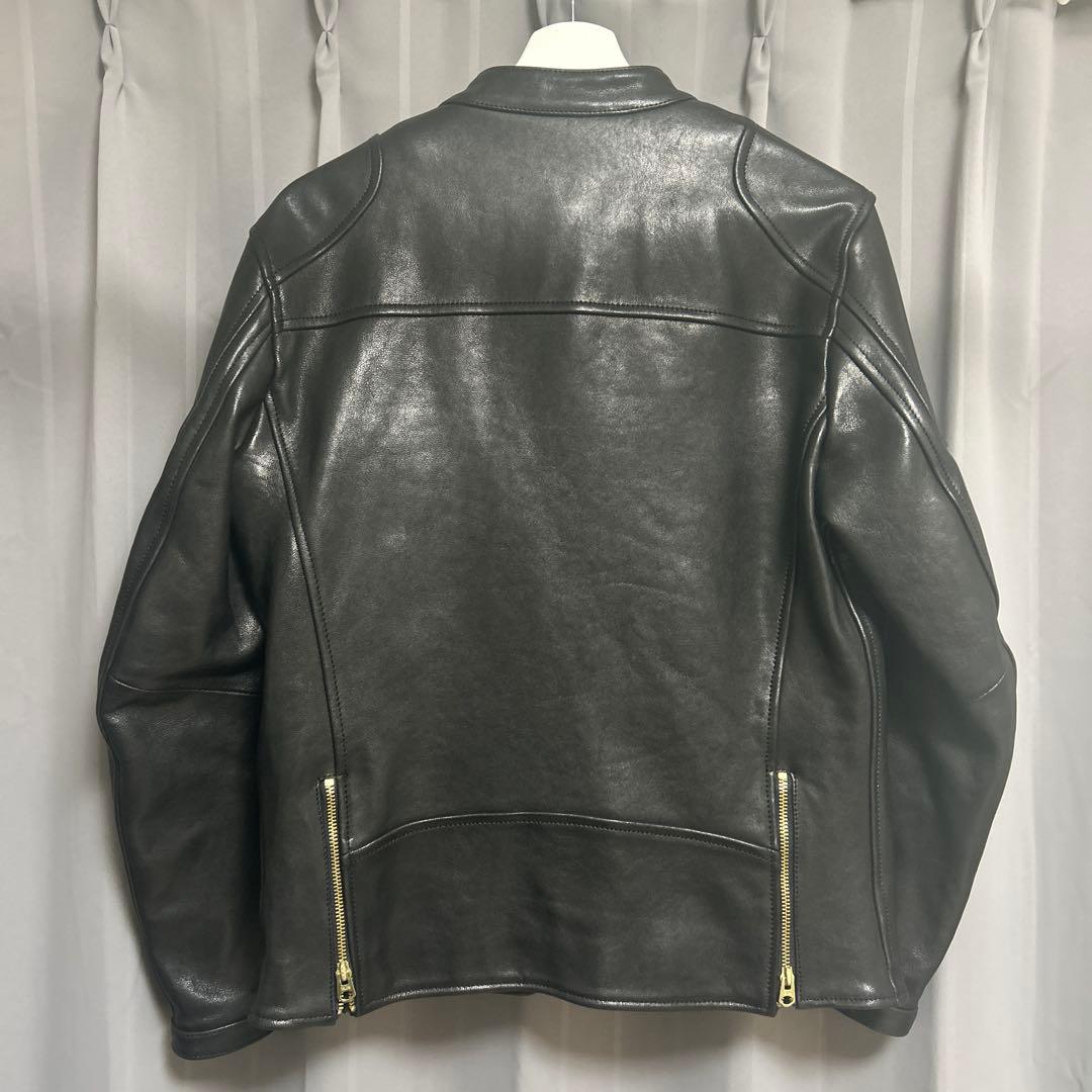 Cidu Leathers/TALONジップ/シングルライダー/本革レザー