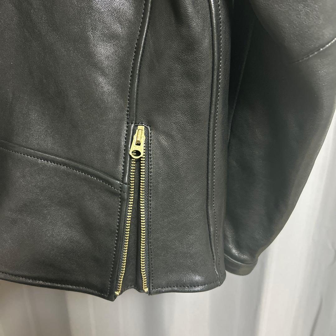 Cidu Leathers/TALONジップ/シングルライダー/本革レザー