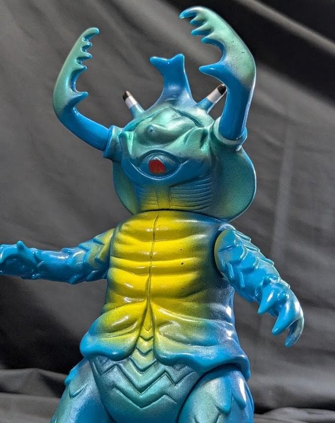 アントラー「ウルトラマン」登場怪獣（ブルマァク復刻）ソフビフィギュア