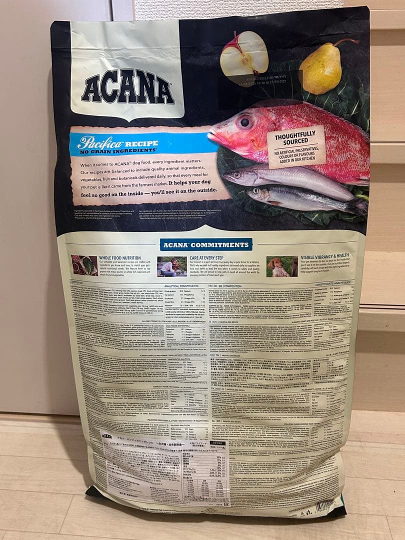 アカナ　パシフィカドッグレシピ　11.4kg