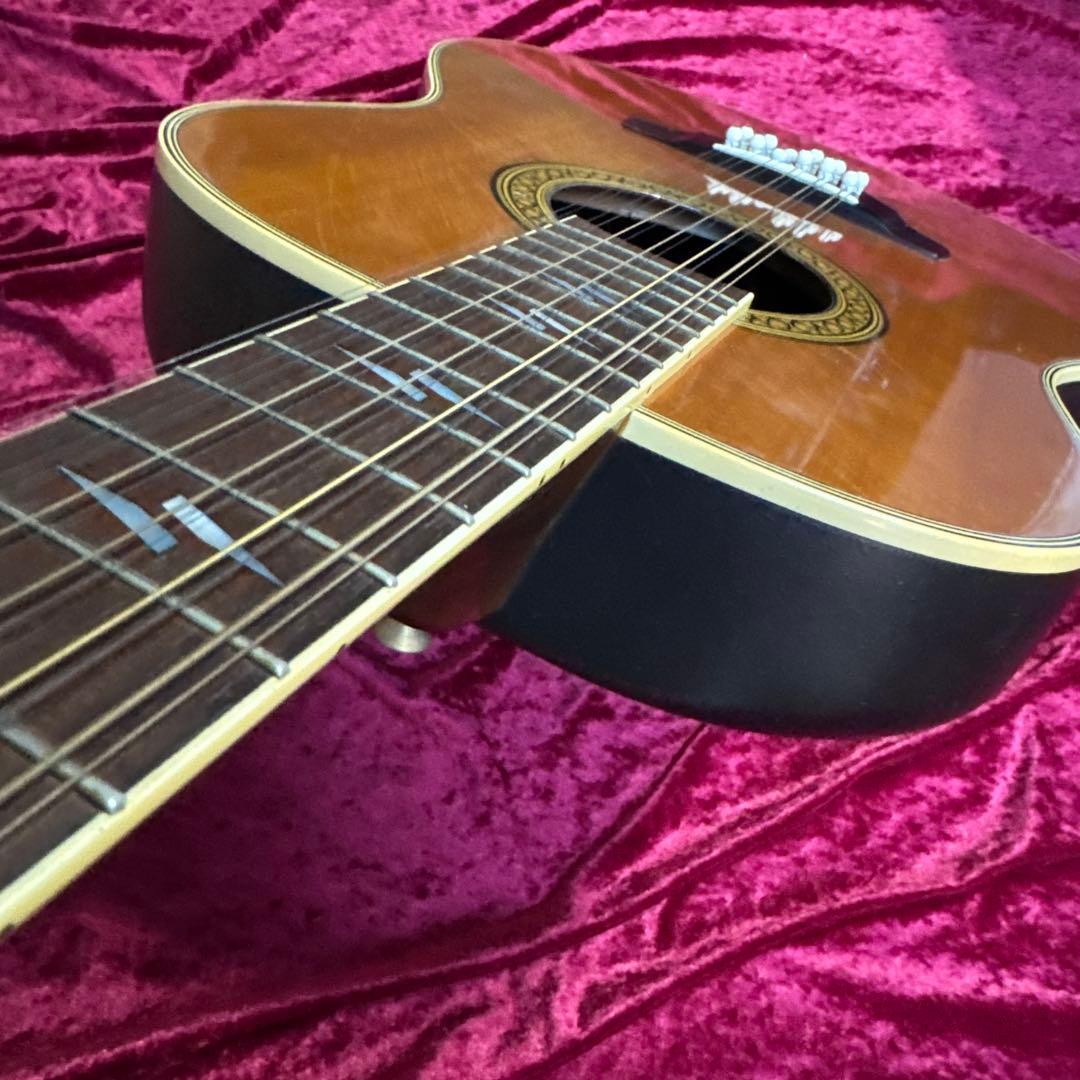 メンテ済 Tornado by Morris GXX-12 12弦エレアコギター