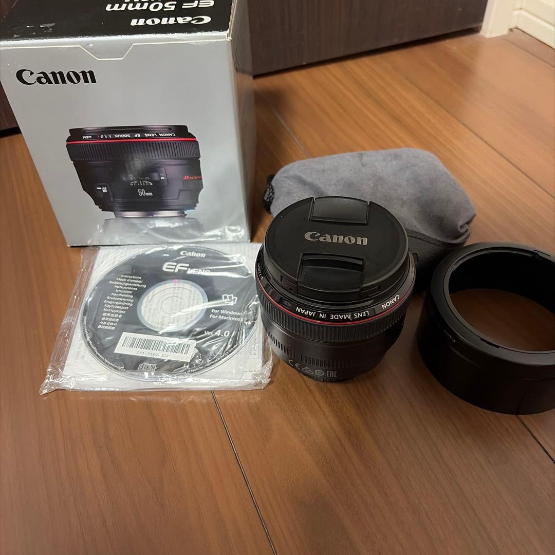 レンズ(単焦点) Canon EF 50mm 1.2L