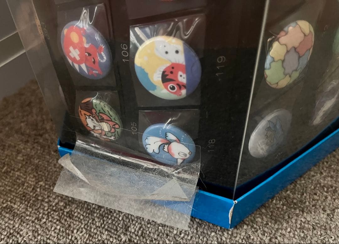 ポケモンバッジ151 ポケセン限定15周年記念缶バッジセット：お値下げ不可