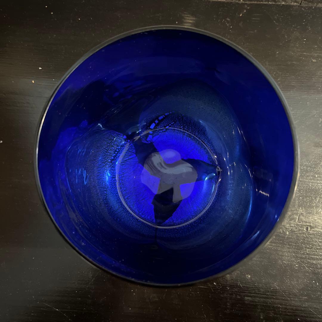 義山　水指　切箔　瑠璃　水崎長寿　波車　蒔絵蓋付　共箱　紙箱　送料無料