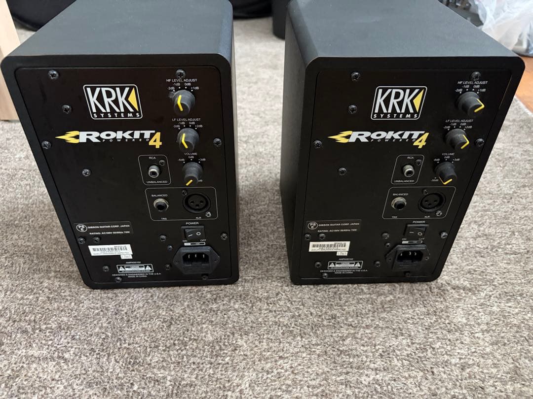 KRK ROKIT 4 スタジオモニタースピーカー【右側ジャンク品】