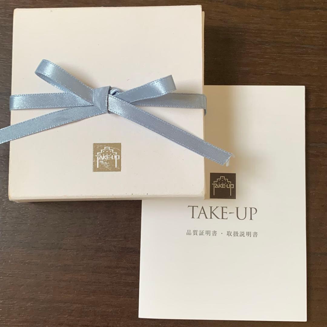 テイクアップ K18 セカンドピアス アクアマリン