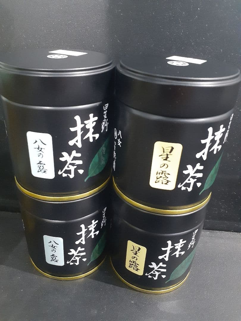 星野製茶園　星の露　八女の露　40g 各２缶　 4缶セット