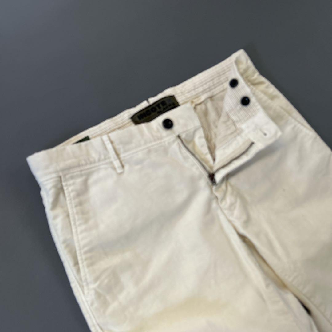 INCOTEX SLACKS 100型 コットンストレッチ M-L相当＊定番人気