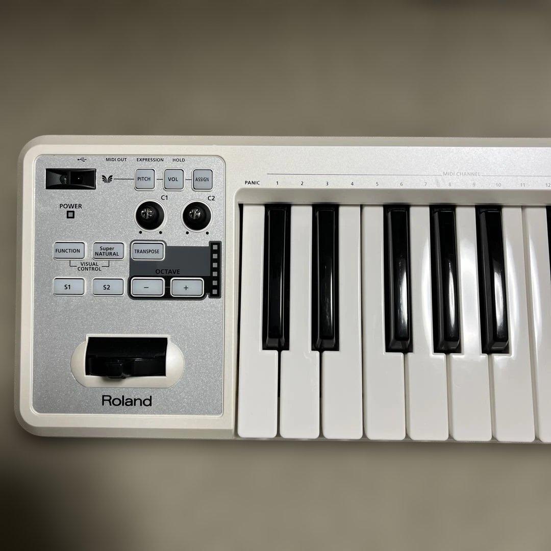 Roland A-49-WH （ホワイト） MIDIキーボード・コントーラー