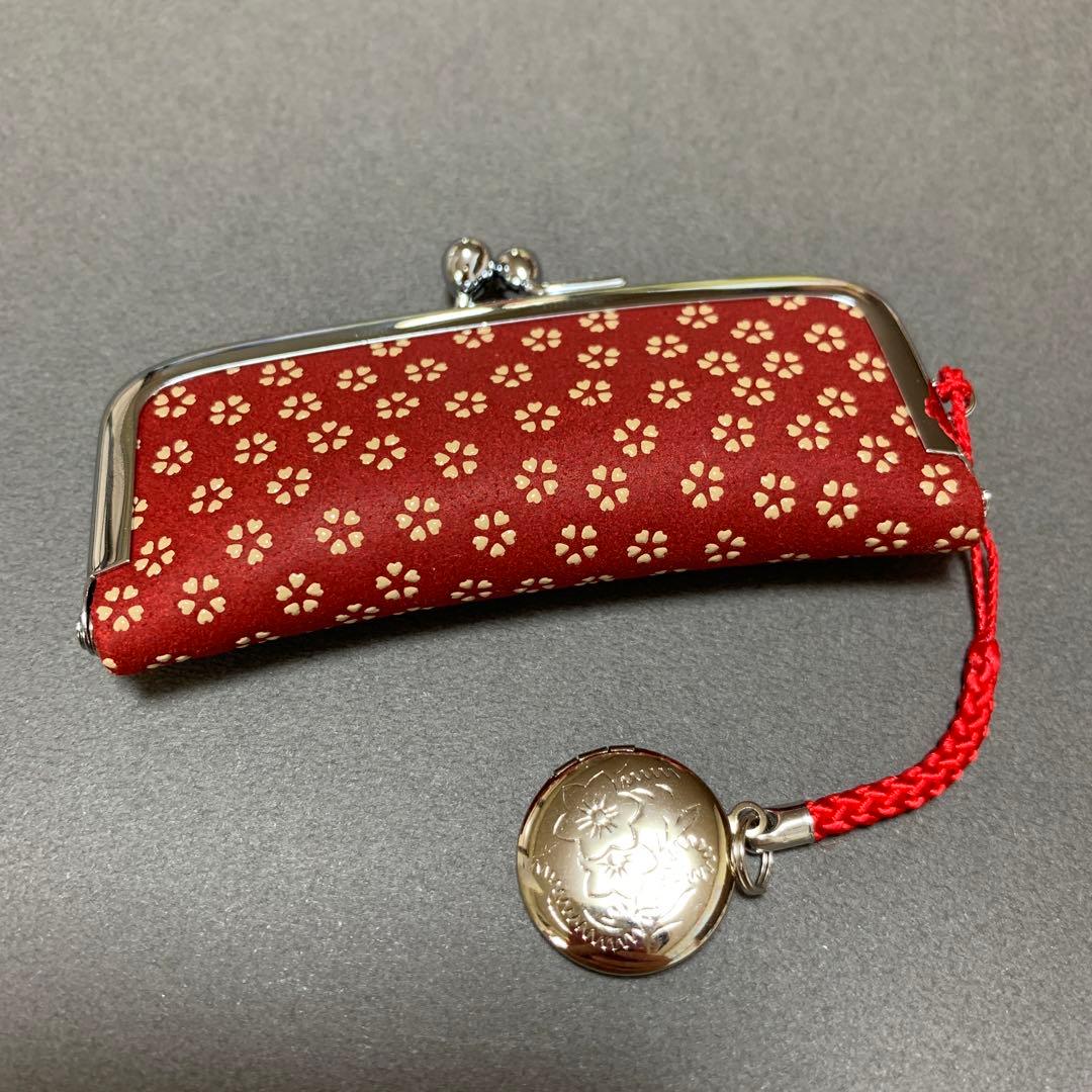 印博屋　印伝可愛　甲州印伝　印鑑ケース　筆箱　小物入れ　新品未使用　箱付き