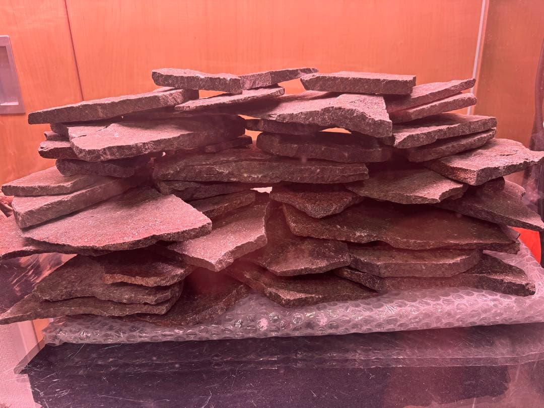 ADA キューブガーデン 水槽 90cm 盆栽流木 輝板石 龍王石 温度計 溶岩