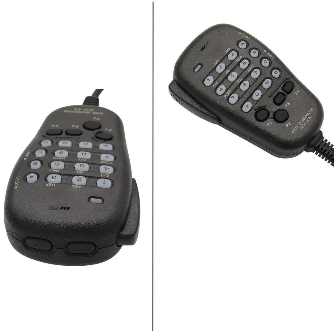 DTMFハンドヘルドマイク MH-48 6ピンスピーカーマイク