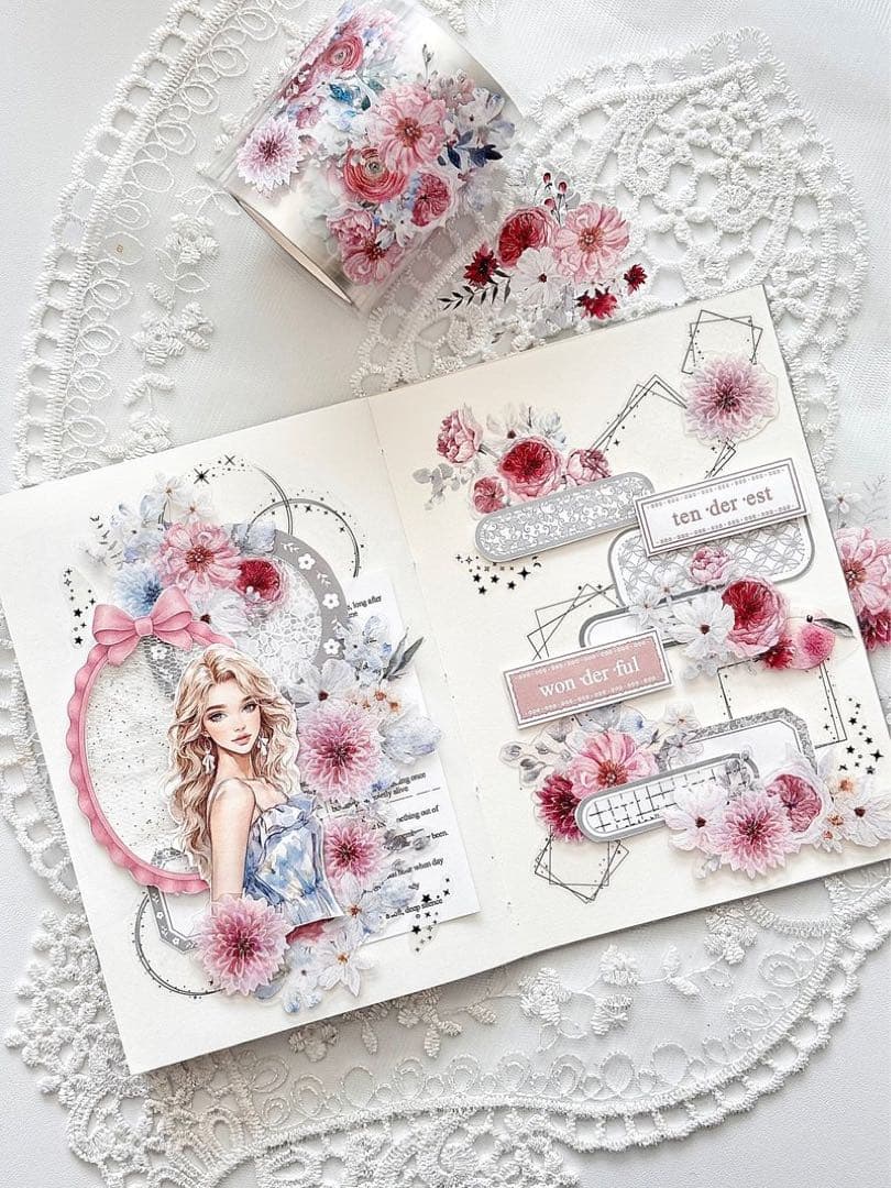 ggaggong 海外マスキングテープ　マステ 【2542】