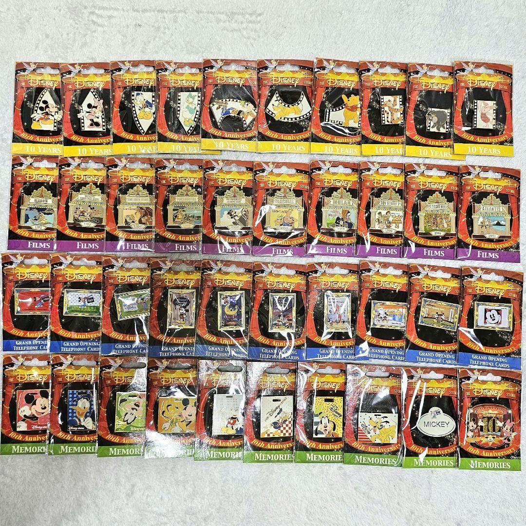 DisneyStore 10thアニバーサリー ピンバッジ LTD2500