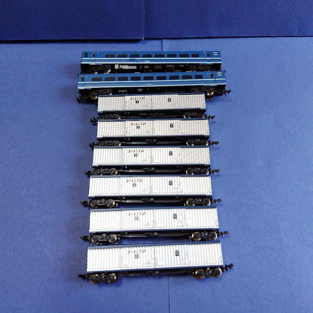 マイクロエース A5945　カートレインさっぽろ8両セット　美品　Nゲージ