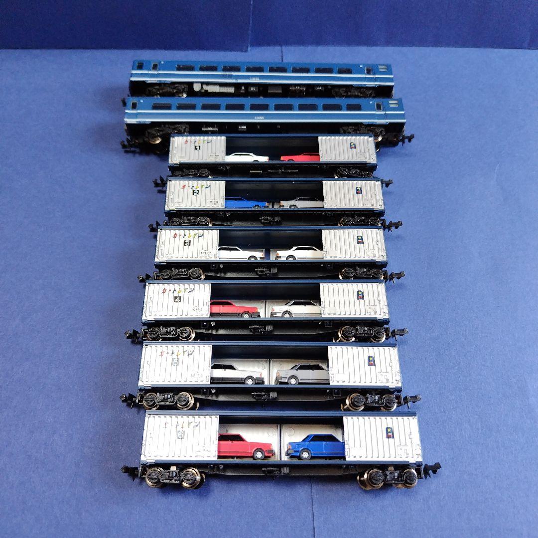 マイクロエース A5945　カートレインさっぽろ8両セット　美品　Nゲージ