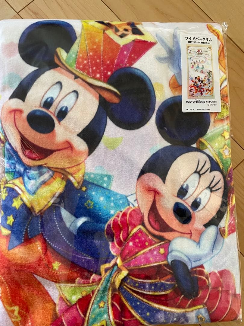 ディズニー　グランドフィナーレ　イブニングマジック　実写　バスタオルセット