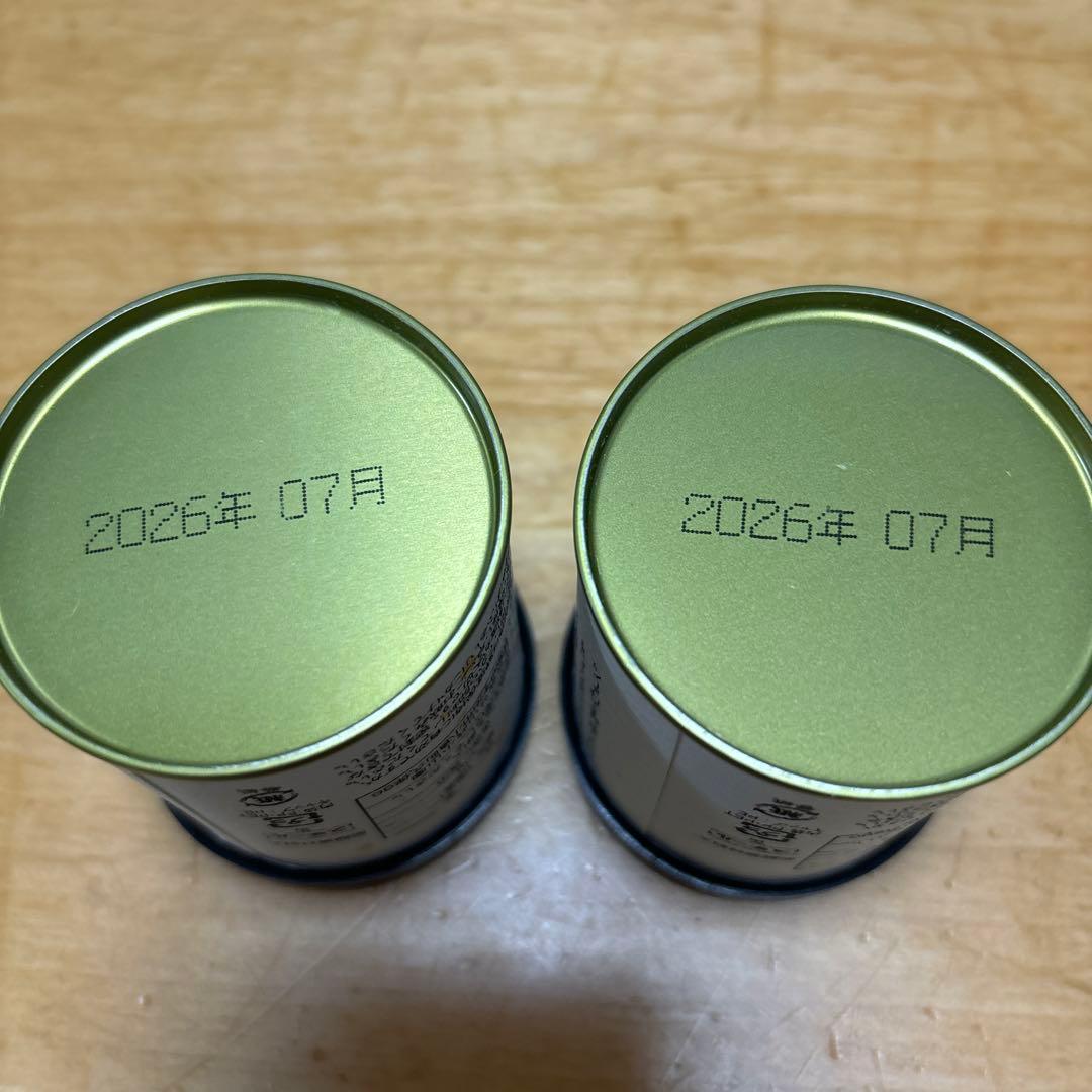 口切抹茶 宇治山政小山園　30g x2缶　限定品