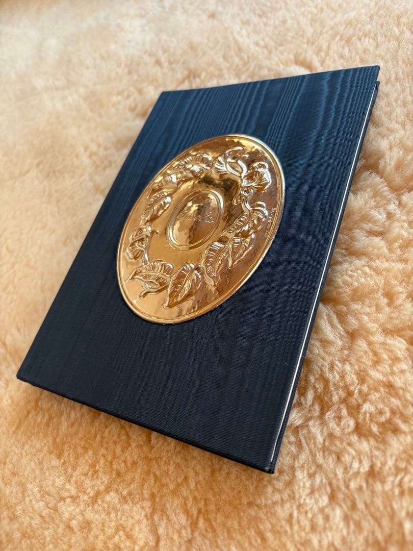 銀プレートのアドレス帳　イタリア　老舗Casa dell’Argento社製