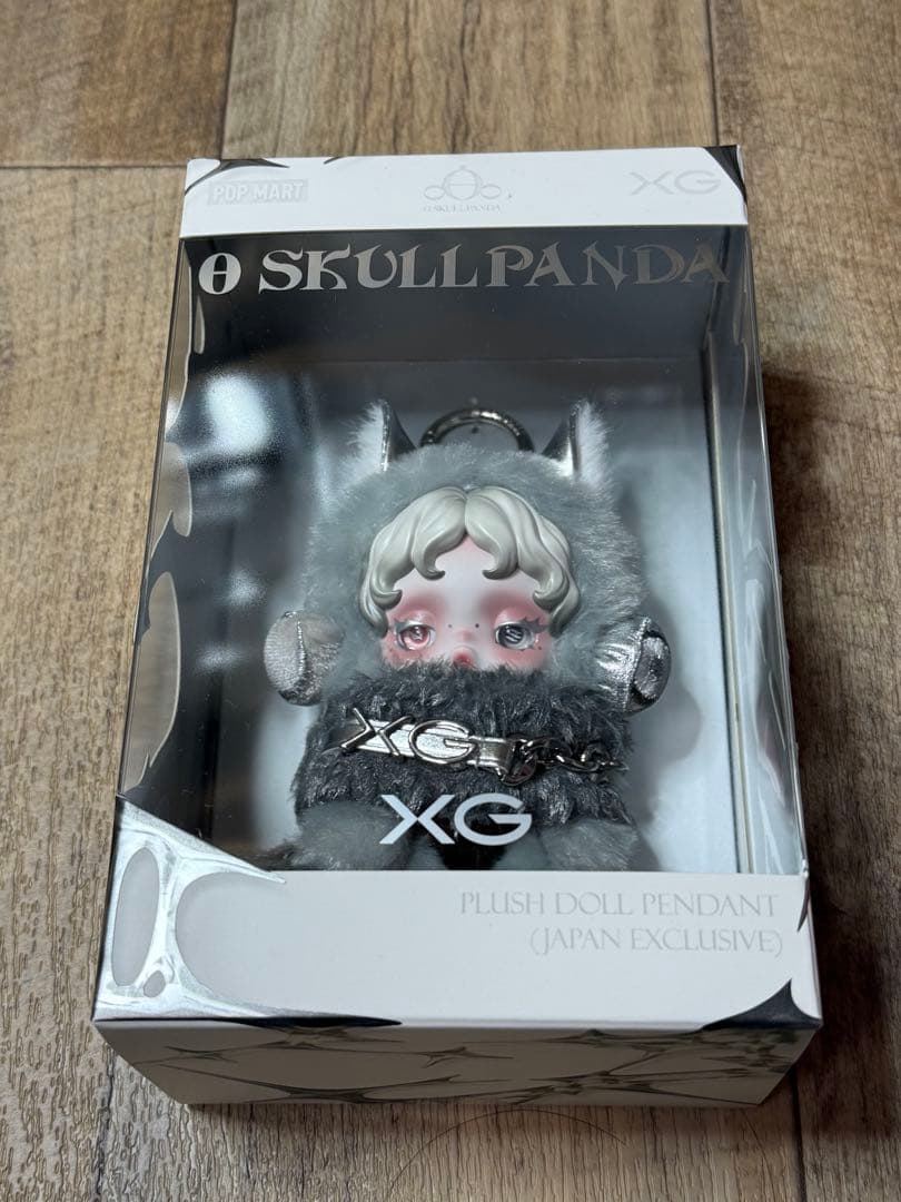 本物！正規品！SKULLPANDA XGコラボ ぬいぐるみペンダント 日本限定