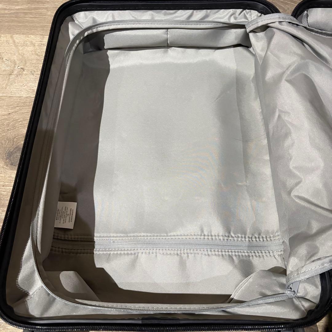 MUJI 無印良品 バーを自由に調節できるハードキャリーケース 36L ※訳アリ