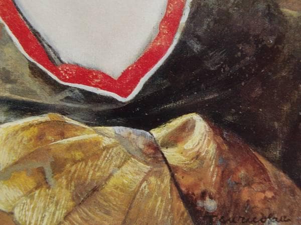 鶴岡義雄、化粧、希少限定大判画集画、新品高級額装付