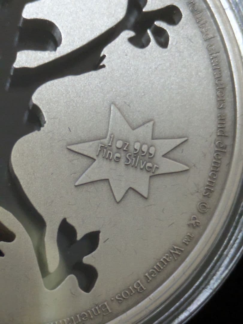 ルーニー・テューンズキャラクター1オンス純銀