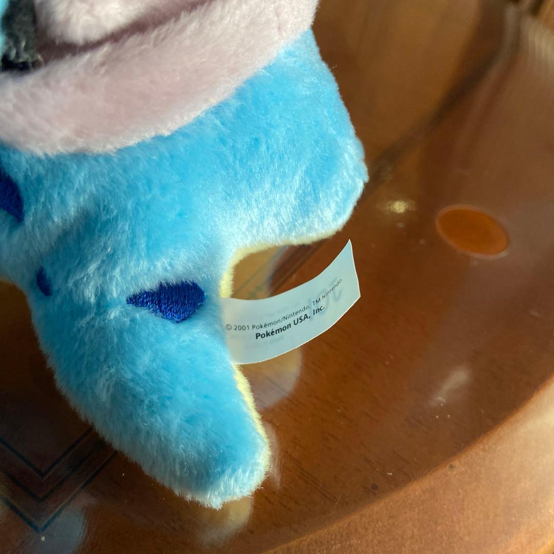 【激レア】絶版ポケペアぬいぐるみラプラス&マリル2001年ポケモンUSA