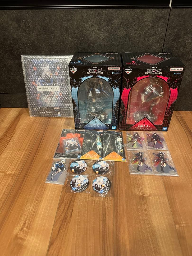 一番くじ ホロライブ 白上フブキ 大神ミオ フィギュア セット