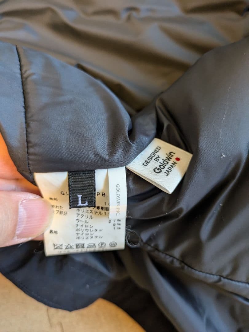 ビショップ×ゴールドウィン　別注　ゴアテックスインフィニゥム　ブラック　Lサイズ