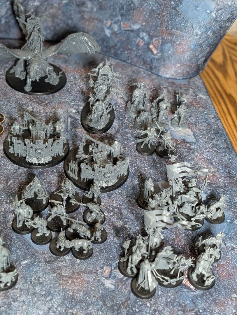 warhammer AoS シグマーの城塞都市 組み立て済未塗装人間セット