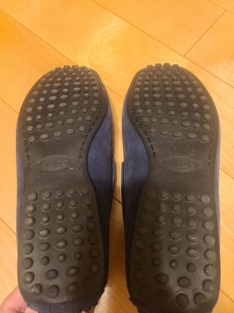 Tod's ゴンミーニ スエード ドライビングシューズ　サイズ24.5cm