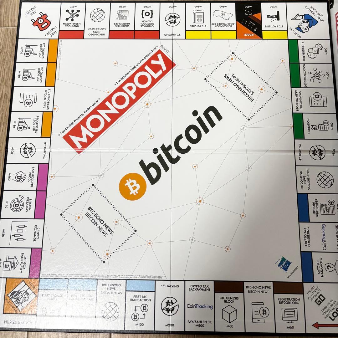 【レア】MONOPOLY bitcoin ボードゲーム モノポリービット