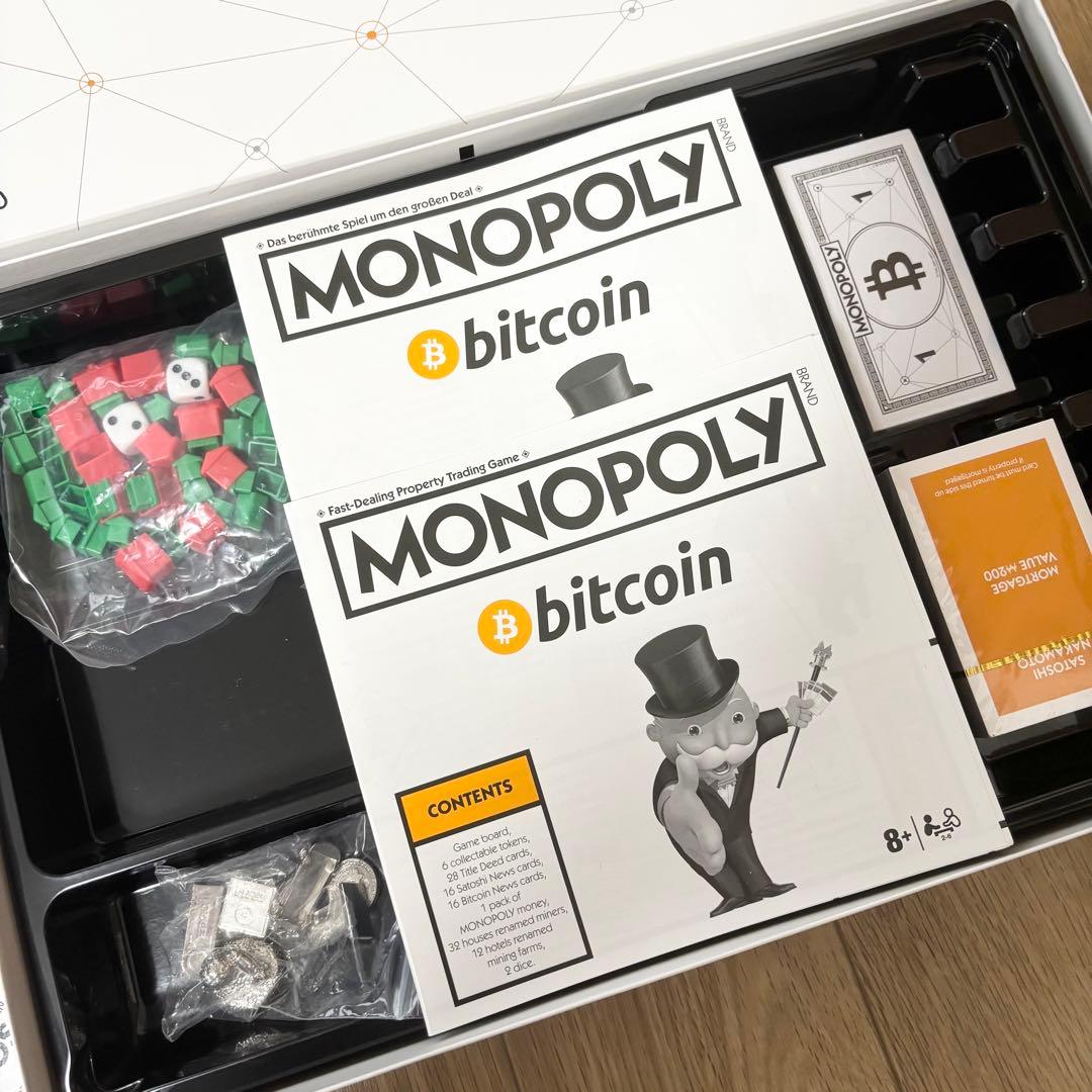 【レア】MONOPOLY bitcoin ボードゲーム モノポリービット