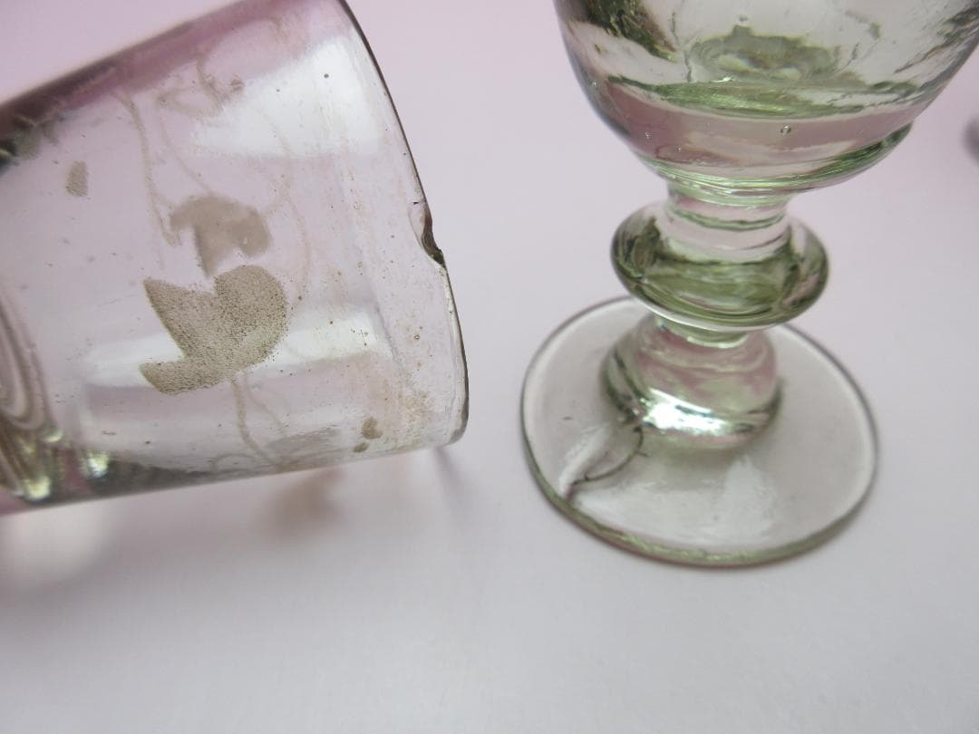 専用　明治～大正 他 リキュールグラス まとめて C 70610