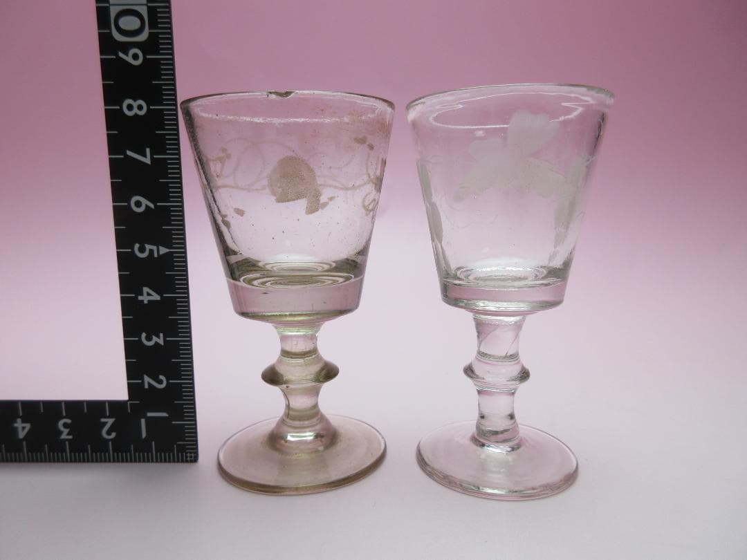 専用　明治～大正 他 リキュールグラス まとめて C 70610