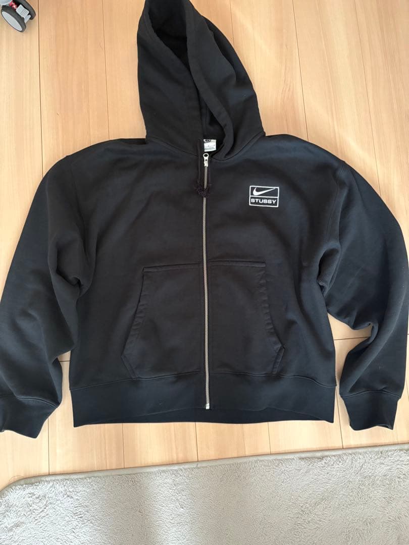 stussy nike ジップパーカー