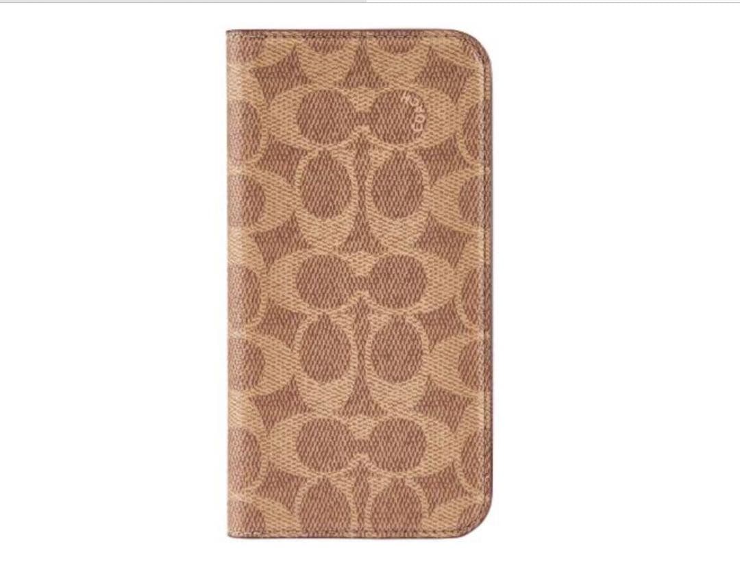 iPhone16ProMax コーチ(R)ブックタイプケース