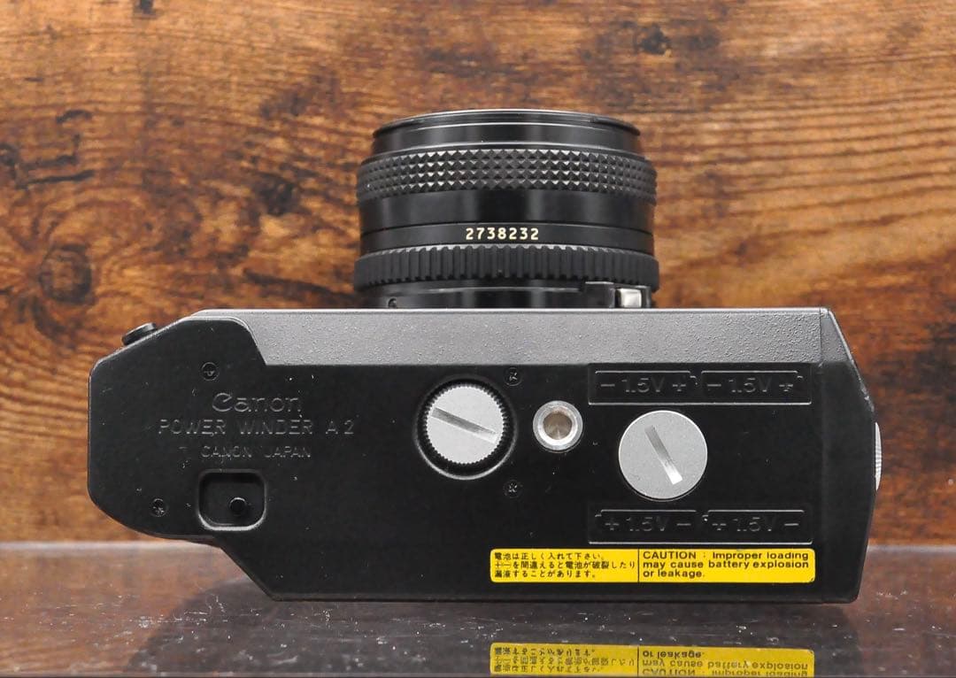 フイルムカメラCanon A-1 FD 50mm f/1.8 動作品