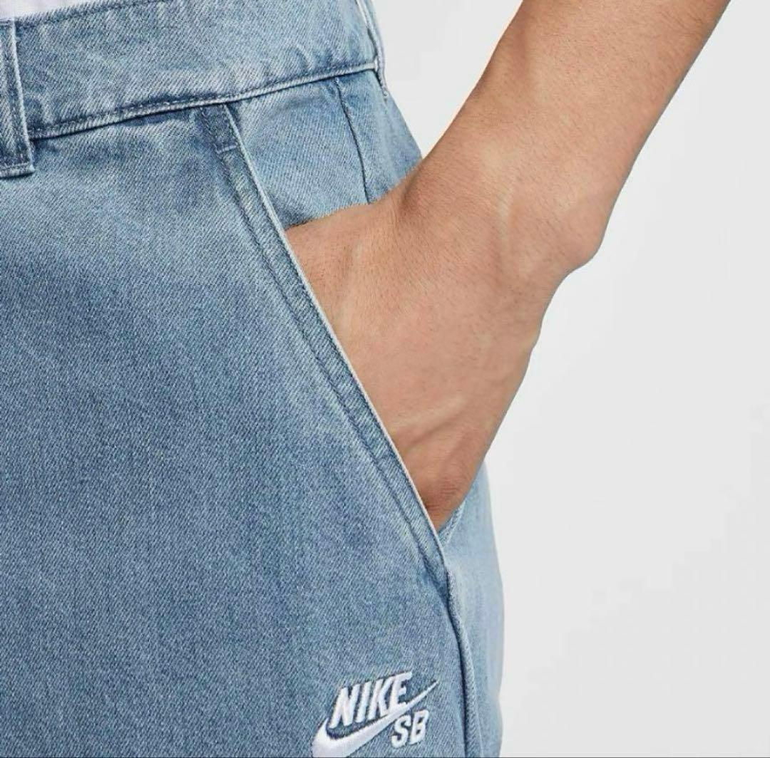 NIKE SB エル ジノ スケートボードデニムパンツ 34 XLサイズ　新品