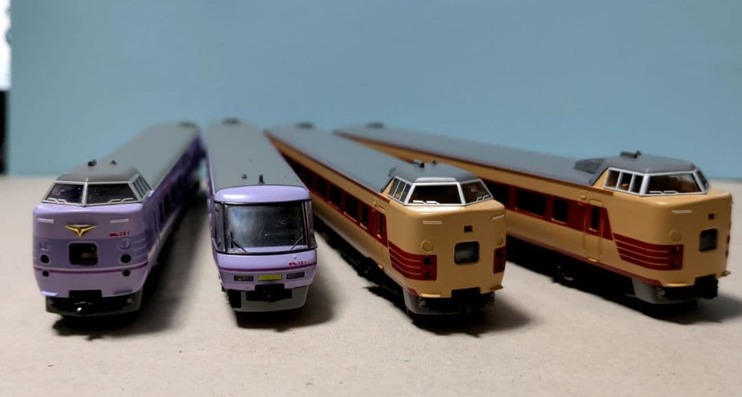 TOMIX 92652/92896 381系　国鉄色　スーパーやくも色　ジャンク