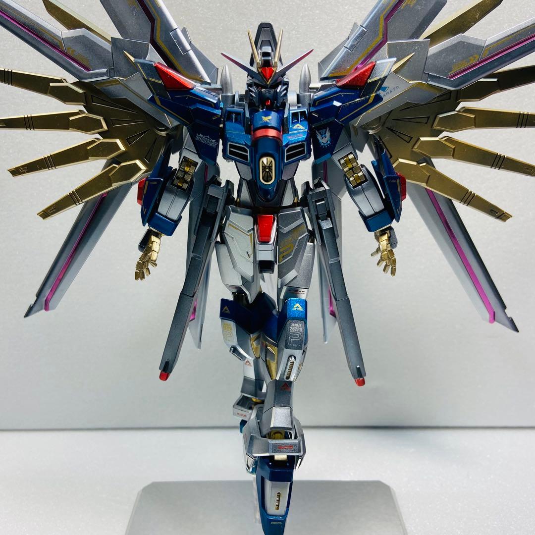 HG マイティーストライクフリーダムガンダム ライフリカラー 全塗装 ガンプラ