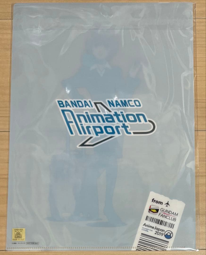 AnimeJapan 2019 ガンダム ミネバ・ラオ・ザビ クリアファイル