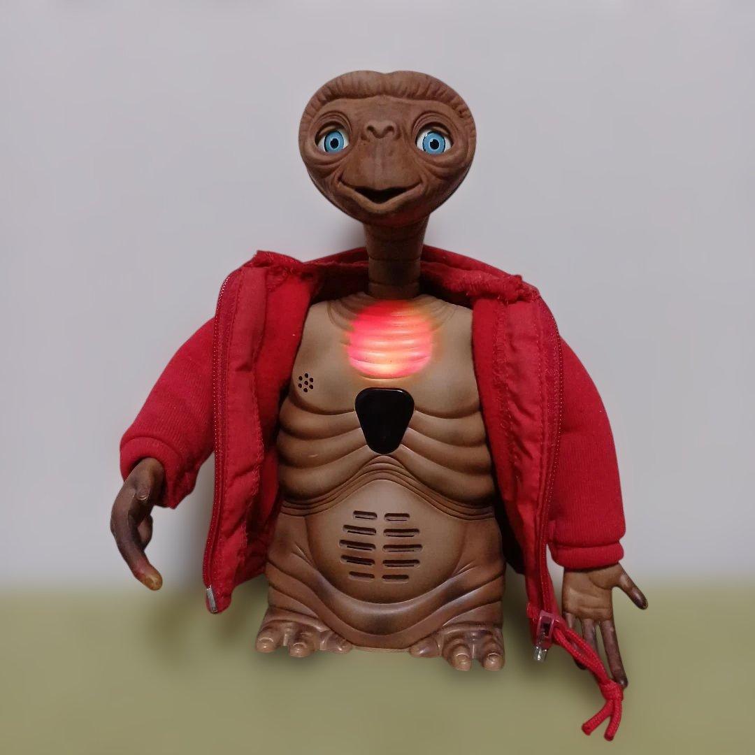 ヴィンテージ　E.T. フィギュア 光る指付き