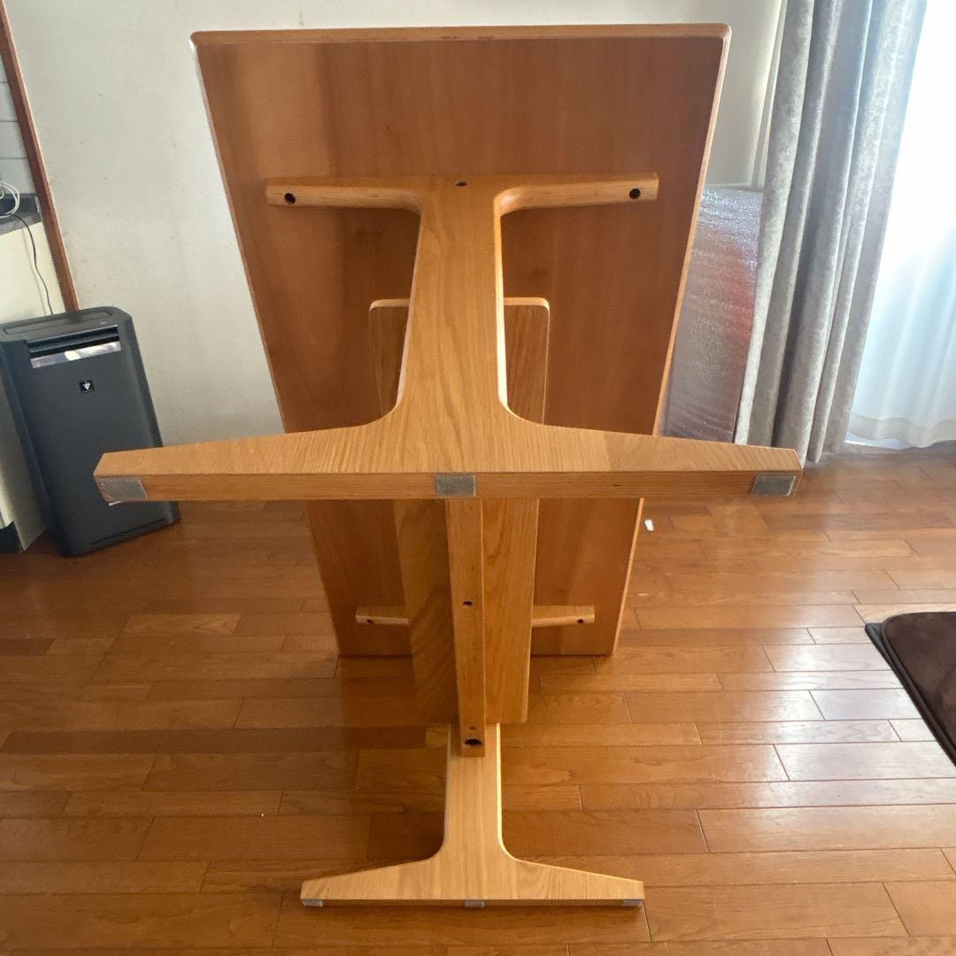 名品】無印 MUJI リビングでもダイニングでもつかえる ダイニングテーブル