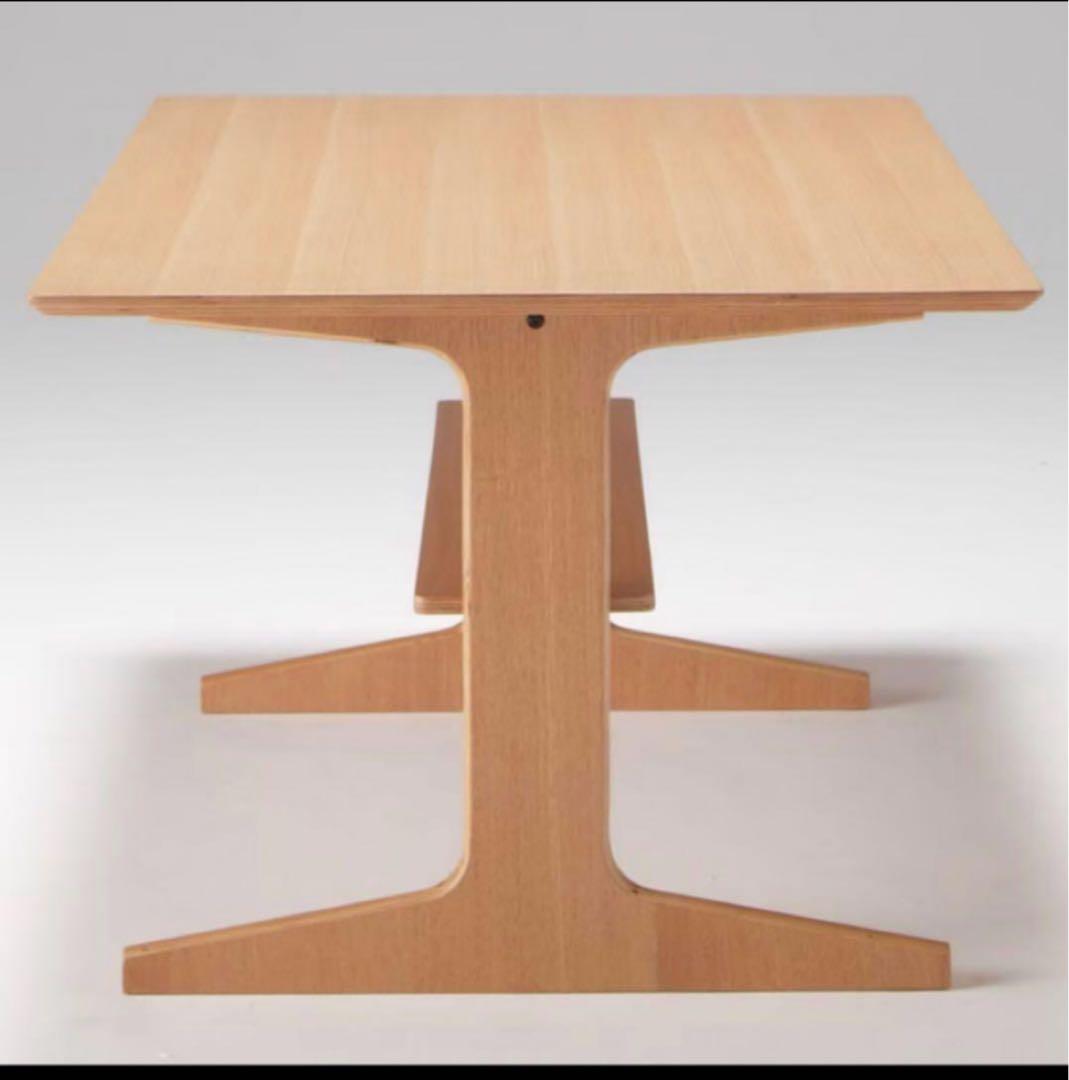 名品】無印 MUJI リビングでもダイニングでもつかえる ダイニングテーブル