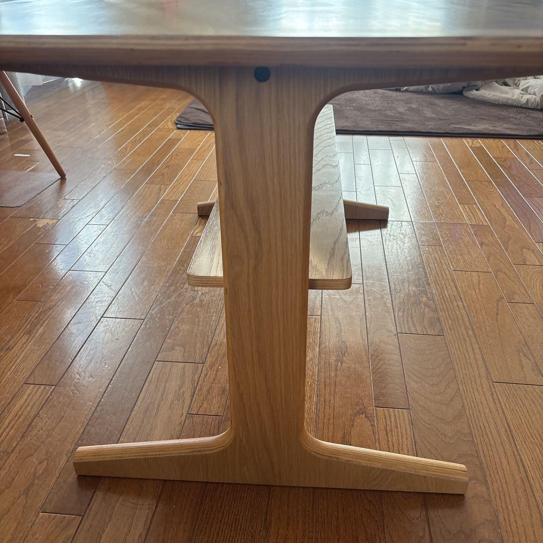 名品】無印 MUJI リビングでもダイニングでもつかえる ダイニングテーブル