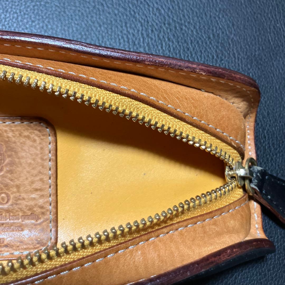 M250907★GANZO ガンゾ レザー ペンケースブラック